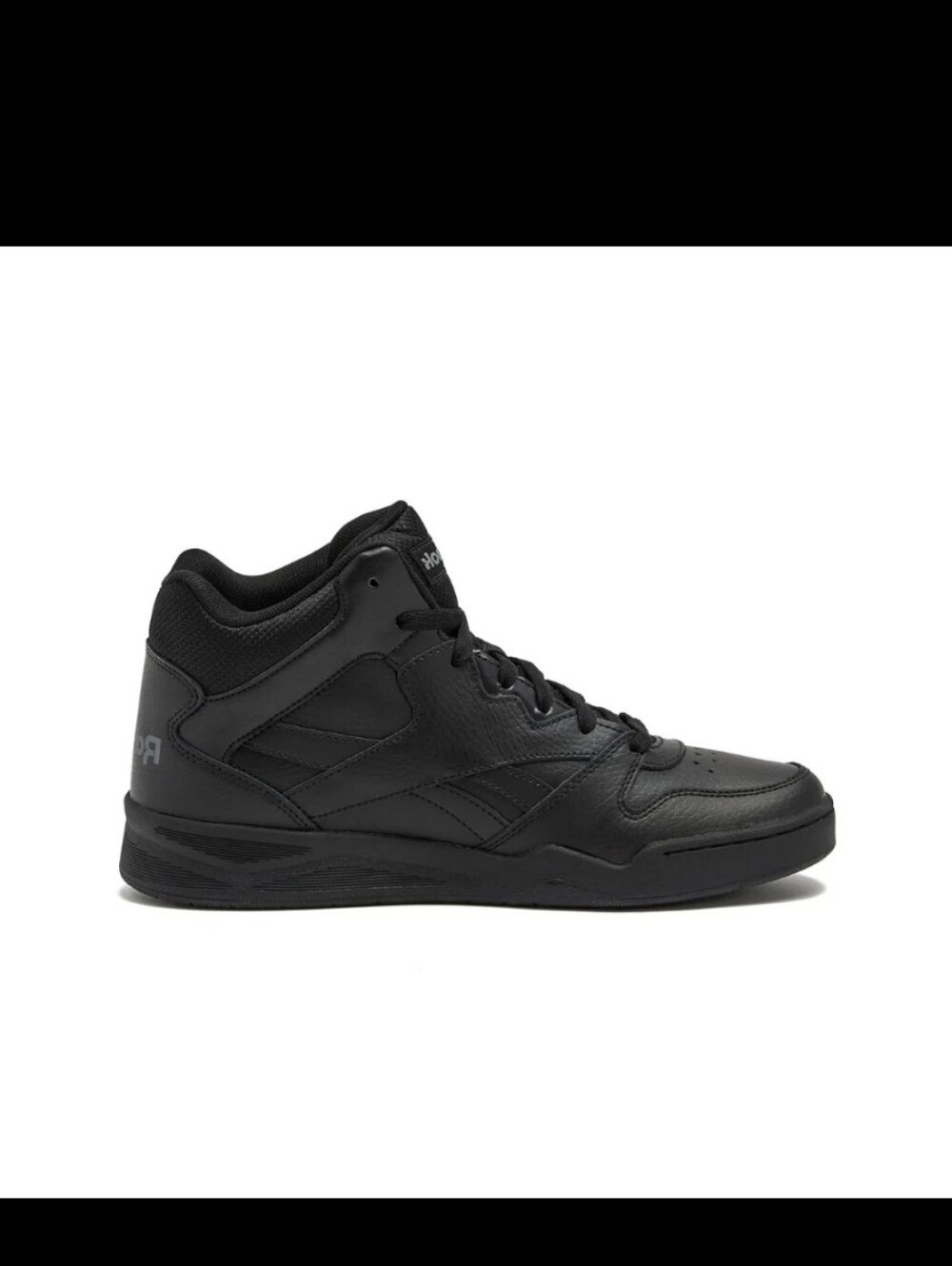 Reebok Royal BB4500 Hi 2 Shoes Leather Basketball Shoes- Black Alloy